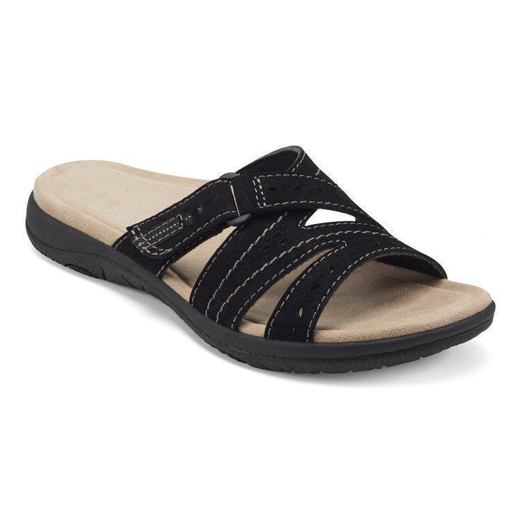 Orthopedic Slide Sandals for Women - Non-slip Soft Footbed Casual Summer Slippers