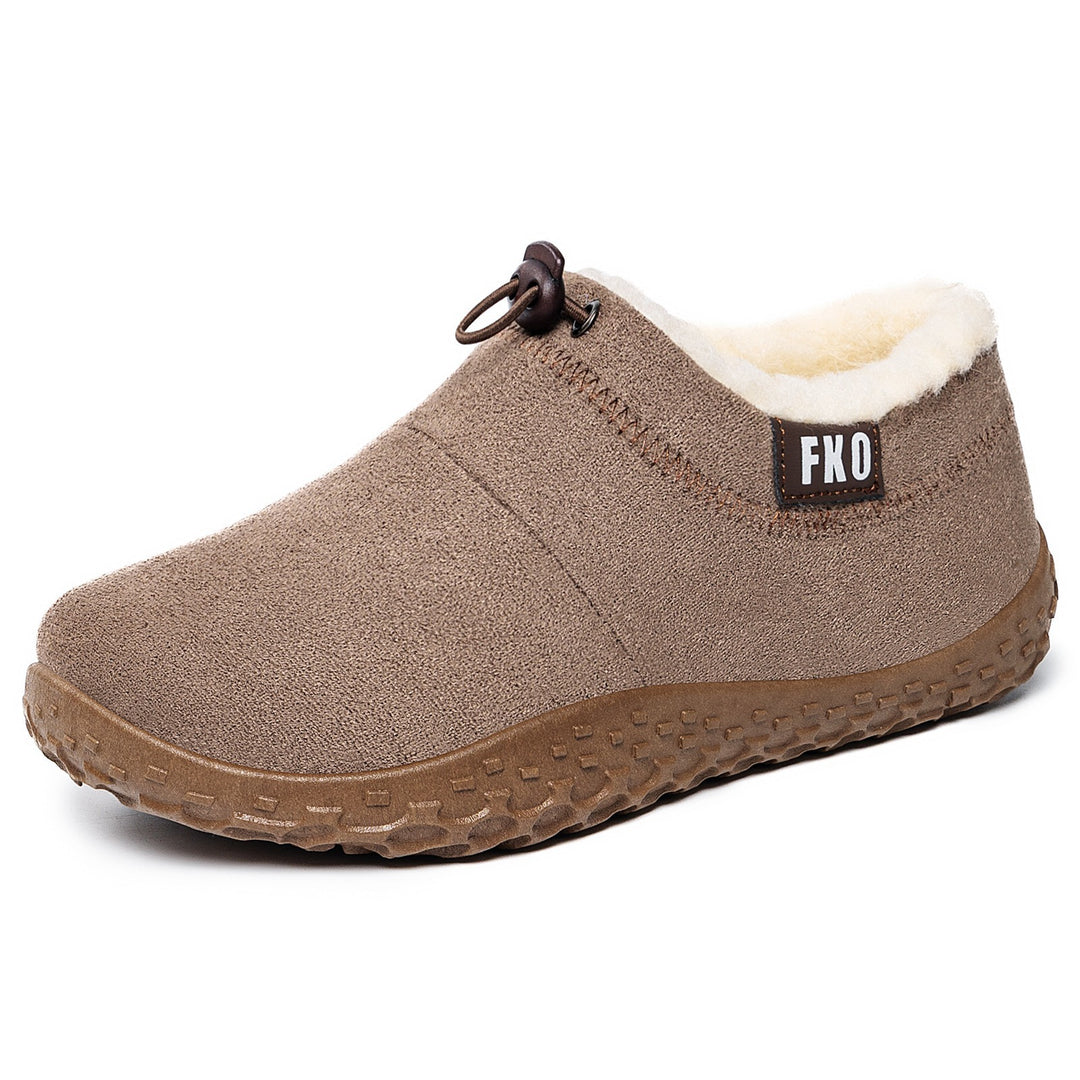 Women's Warm Comfort Mules – Cozy Plush-Lined Shoes for Fall & Winter