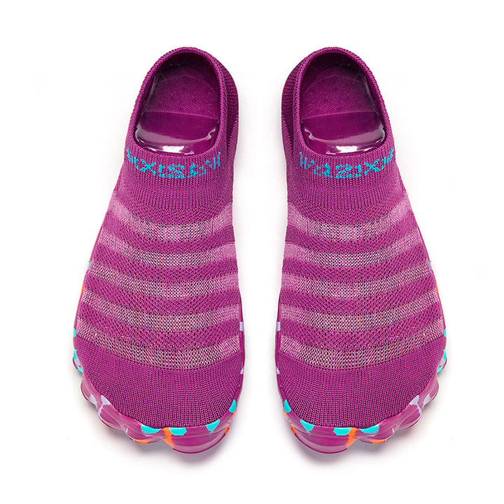 Women's Lightweight Breathable Water Shoes with Non-Slip Sole – Comfortable Floral Beach Footwear