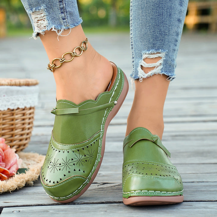 Women's Bow Comfort Clogs – Easy Slip-On Summer Sandals