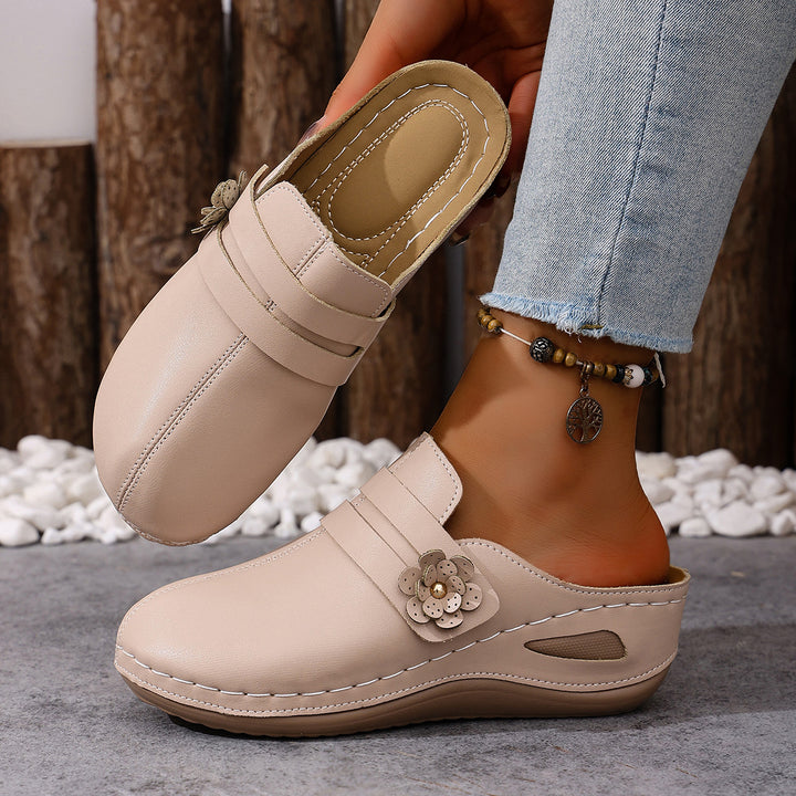 Women's Floral Sandals – Lightweight Comfortable Shoes