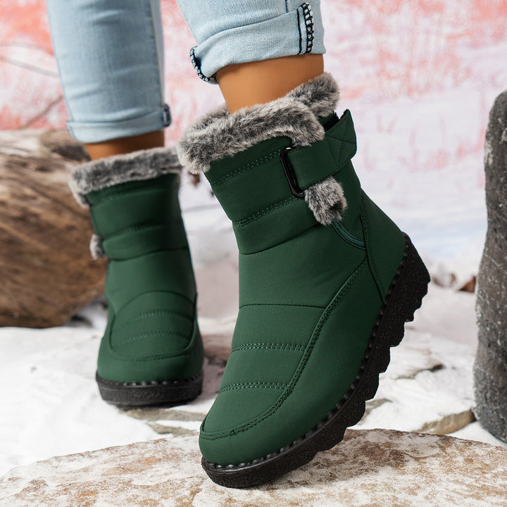 Women's Insulated Ankle Snow Boots – Stylish, Warm & Practical Cold-Weather Footwear