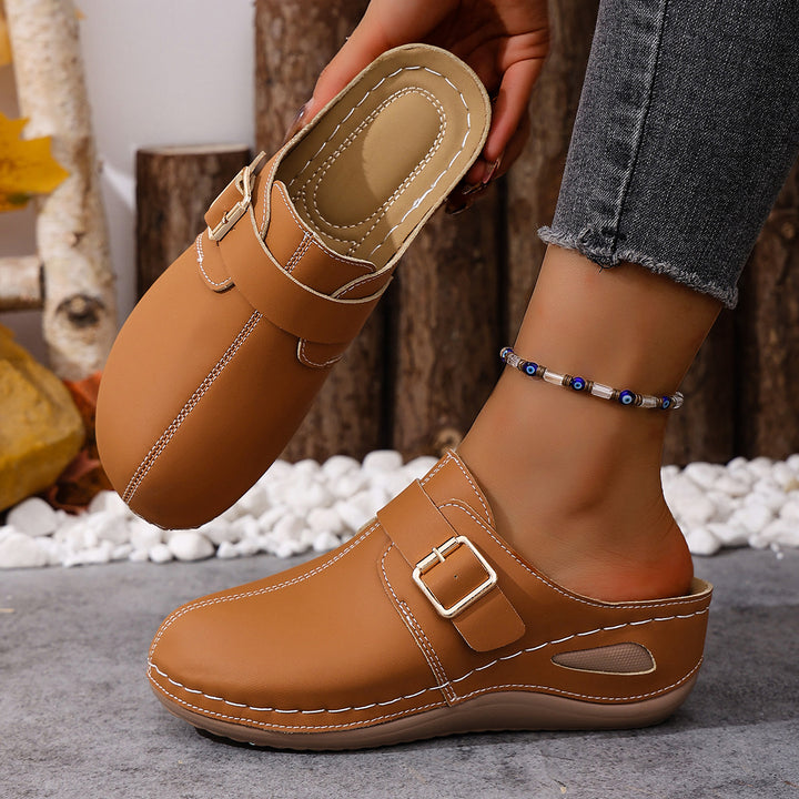Women's Summer Sandals – Lightweight Comfortable Slip-On Holiday Shoes