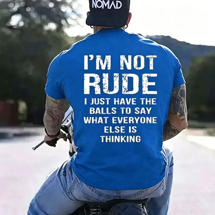 I'm Not Rude Social Anxiety T-Shirt