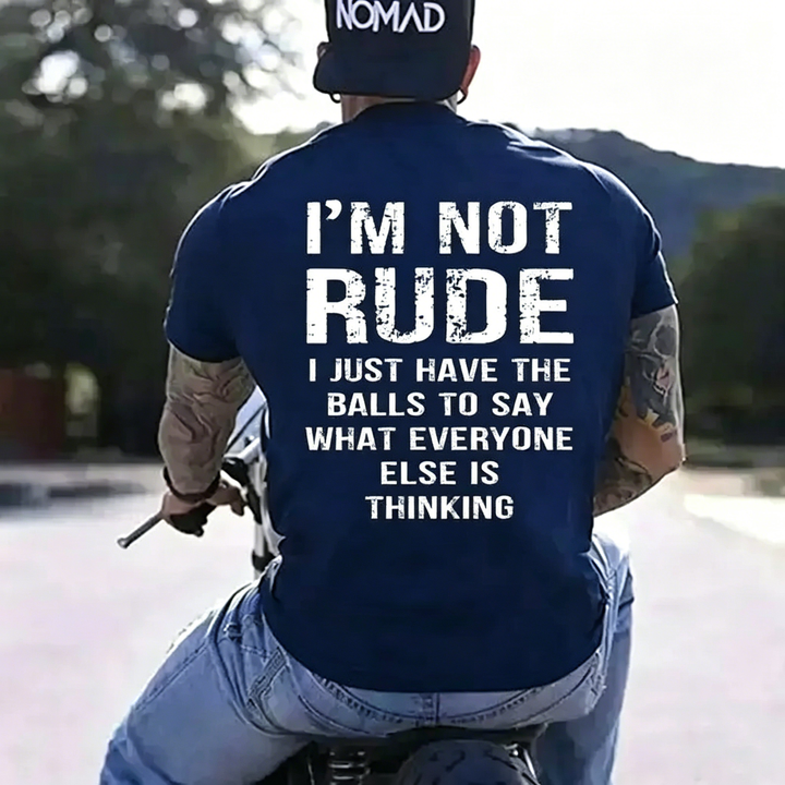 I'm Not Rude Social Anxiety T-Shirt