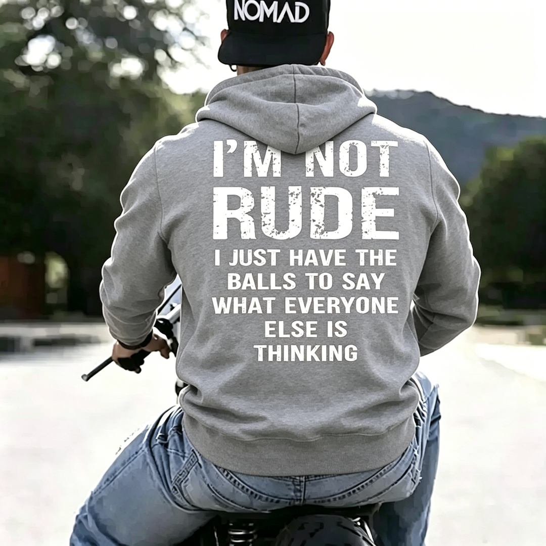 I'm Not Rude Social Anxiety T-Shirt