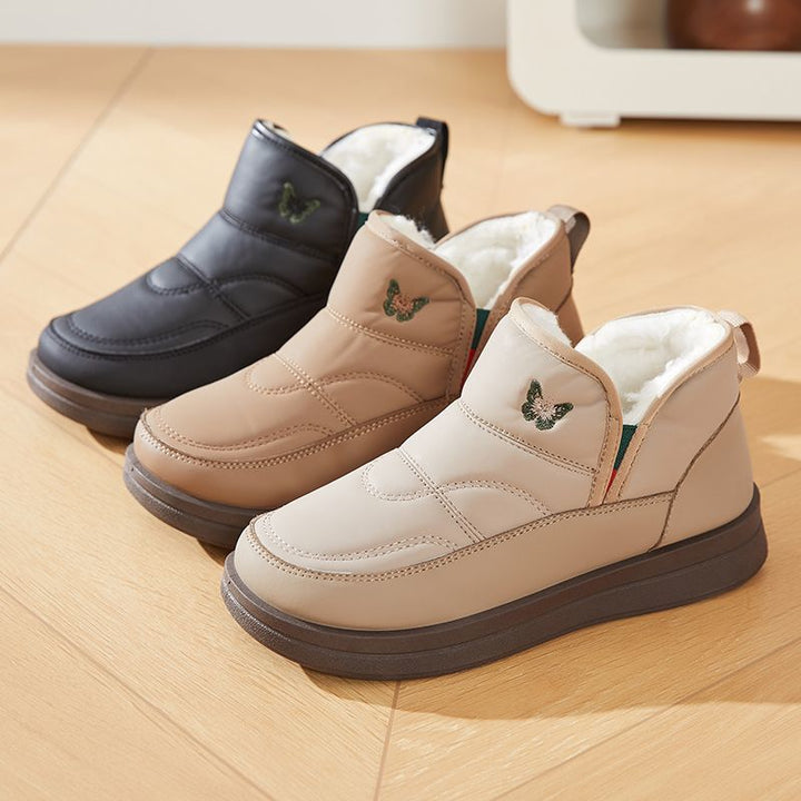 Cozy Easy-On Winter Boots for Women – Stay Warm, Walk with Comfort