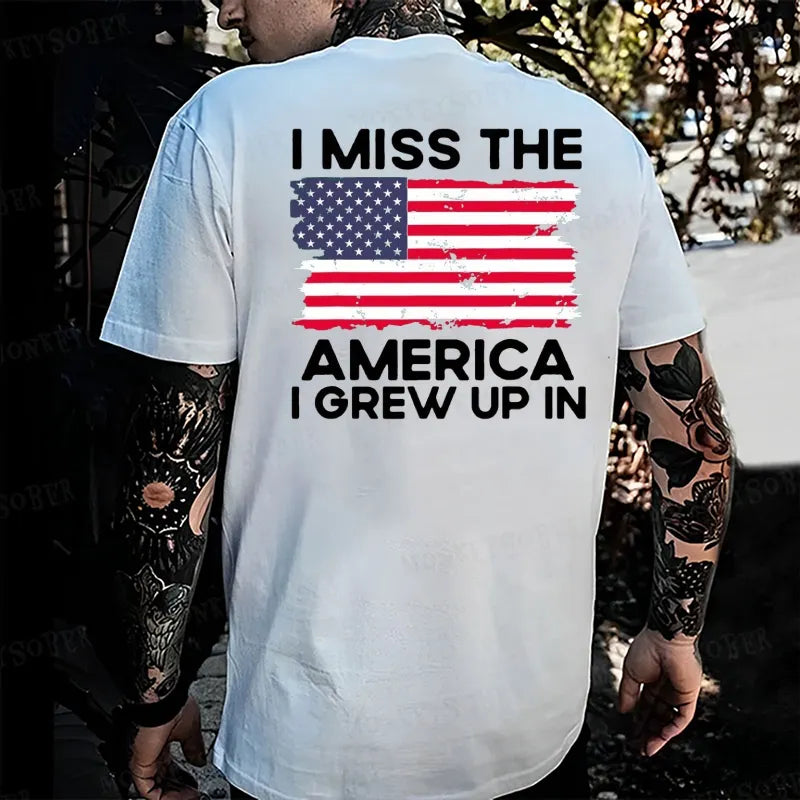 I Miss The A America I Grew Up In Monkey T-shirt