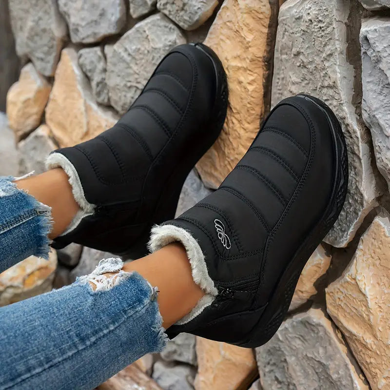 Women's Waterproof Winter Boots – Thick Warm Lining, Anti-Skid Sole | Perfect Snow Boots for Women