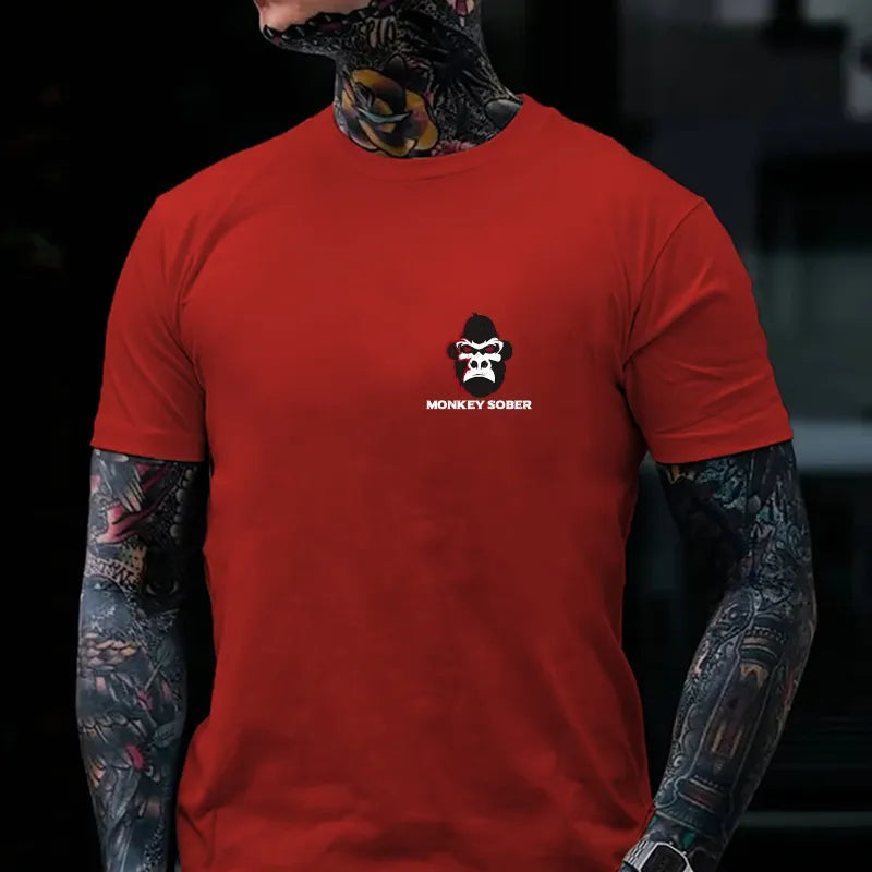 Gettin' Lucky In Kentucky Monkey T-shirt