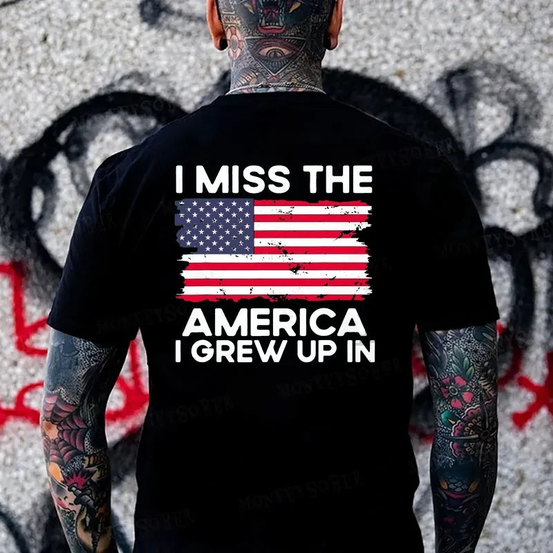 I Miss The A America I Grew Up In Monkey T-shirt
