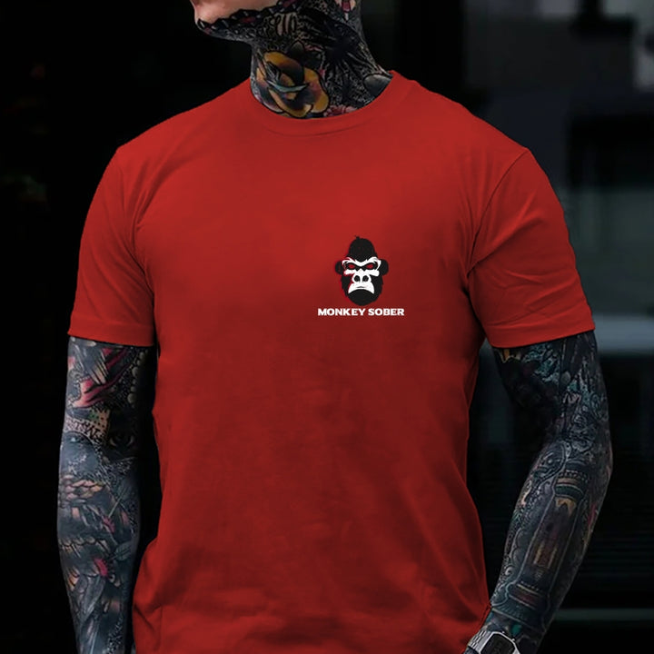 Caution I Have No Filter Monkey T-shirt