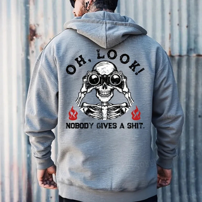 Oh Look Nobody Gives A Shit Hoodies