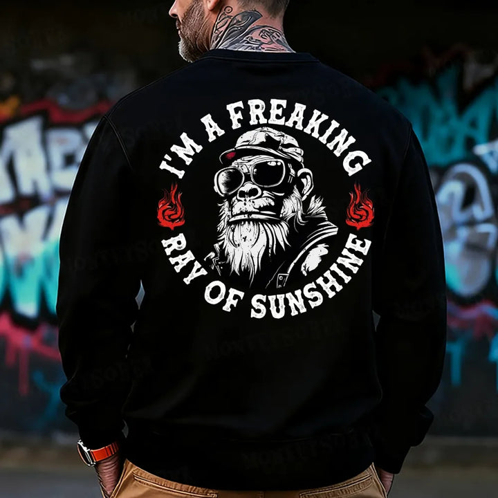 I'm A Freaking Ray Of Sunshine  Sweatshirt