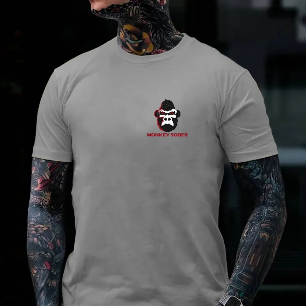 Who Left The Bag Of Idiots Open?Monkey T-shirt
