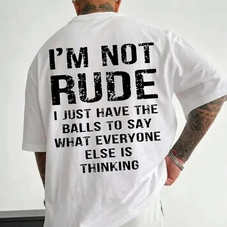 I'm Not Rude Social Anxiety T-Shirt