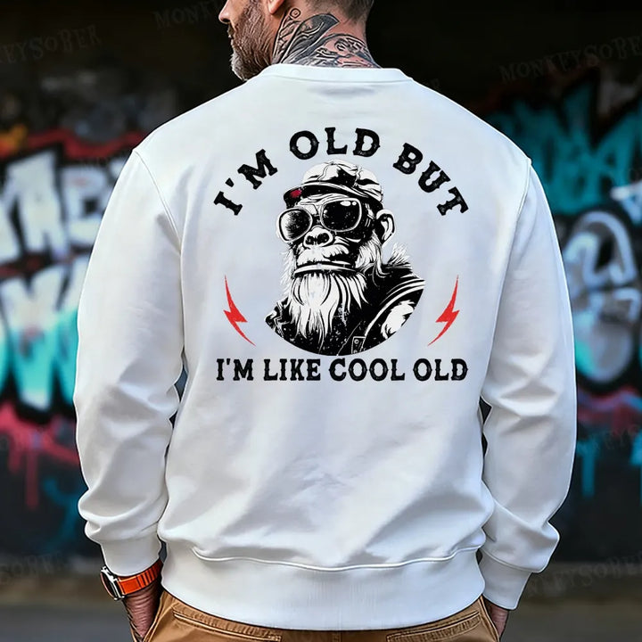 I'm Old But I'm Like Cool Old Funny Gift Sweatshirt