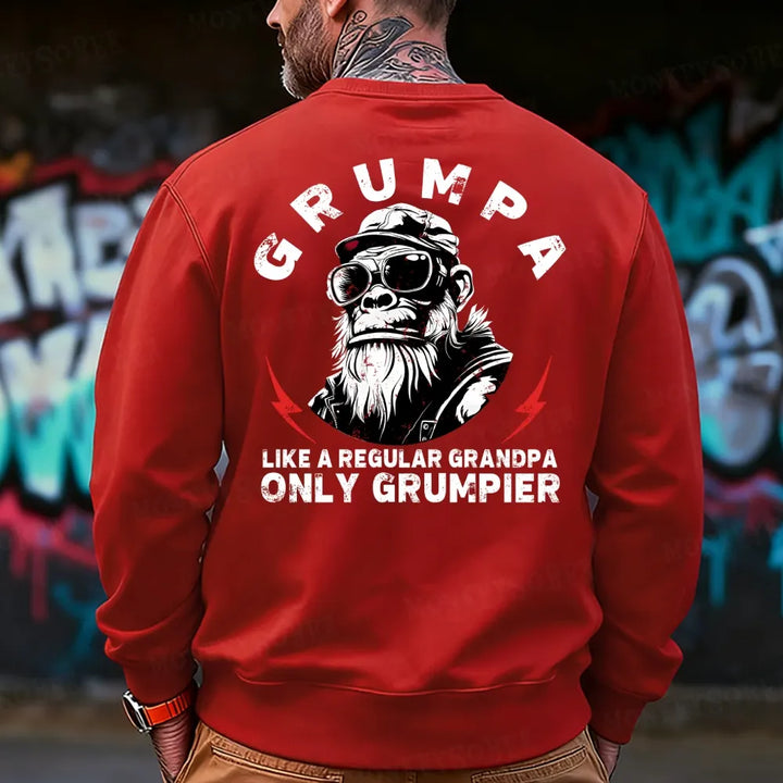 Grumpa Like A Regular Grandpa Only Grumpier Sweatshirt