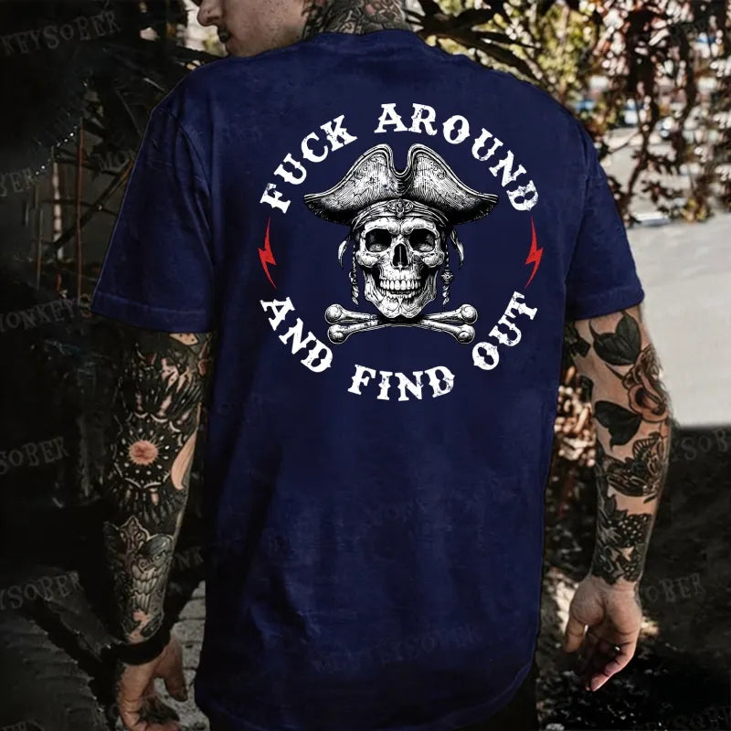 Fuck Around And Find Out Monkey T-shirt