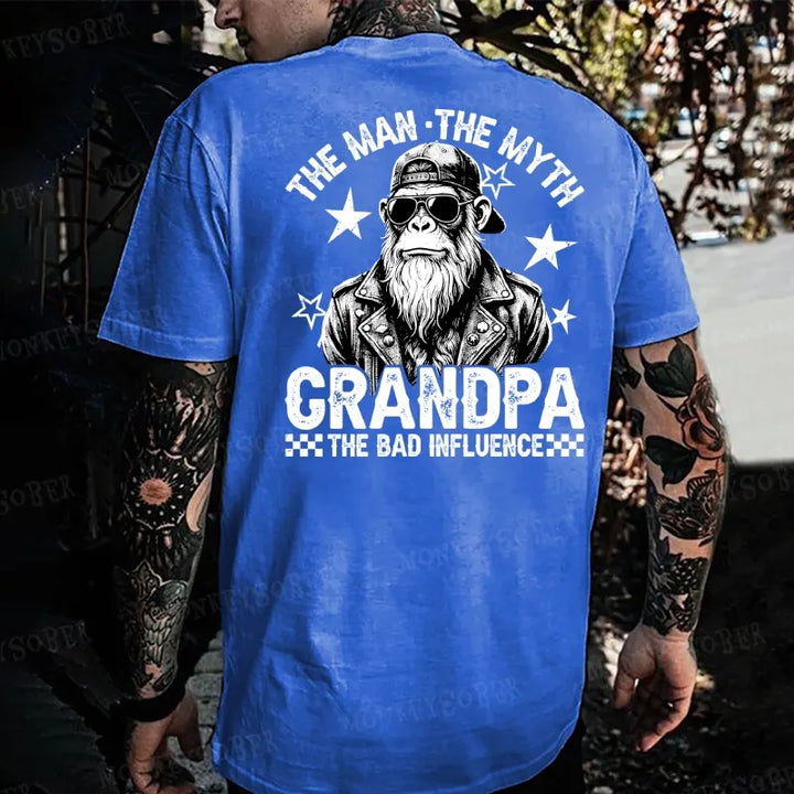 Emotional Support Husband Do Not Pet Monkey T-shirt