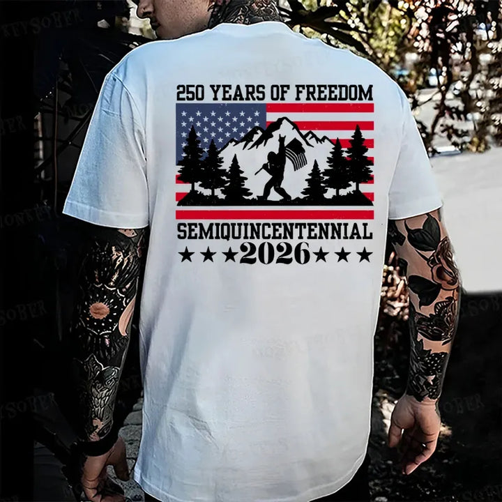 250 Years Of Freedom Semiquincentennial Monkey T-shirt