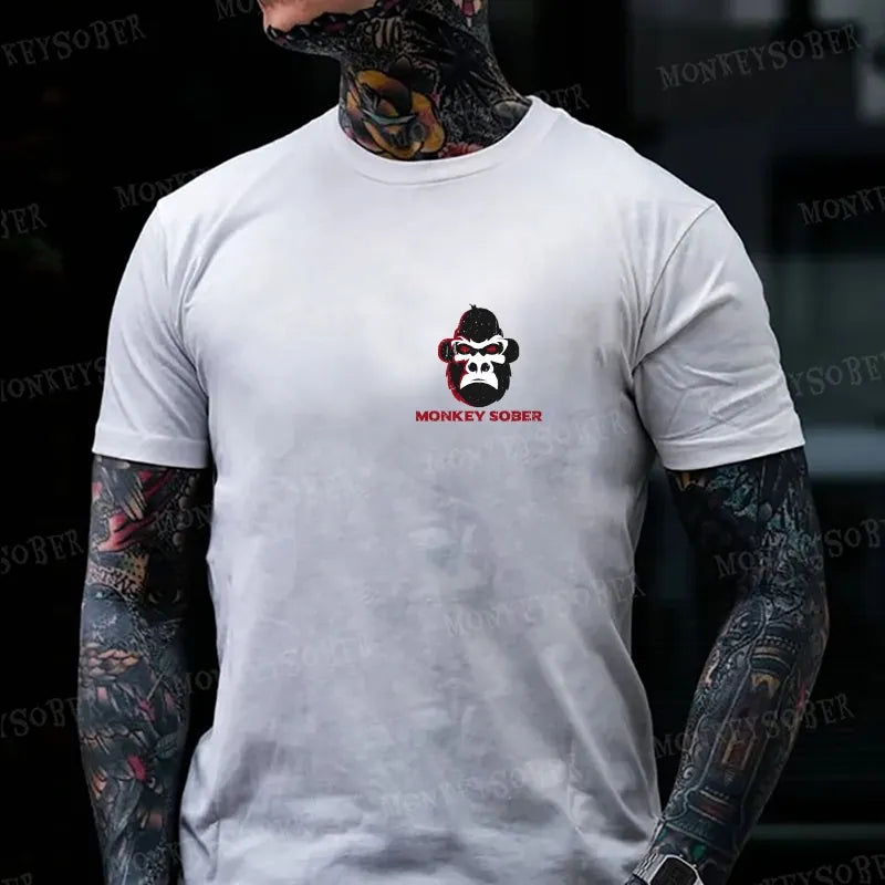 It's Weird Being The Same Age As Old People Monkey T-shirt