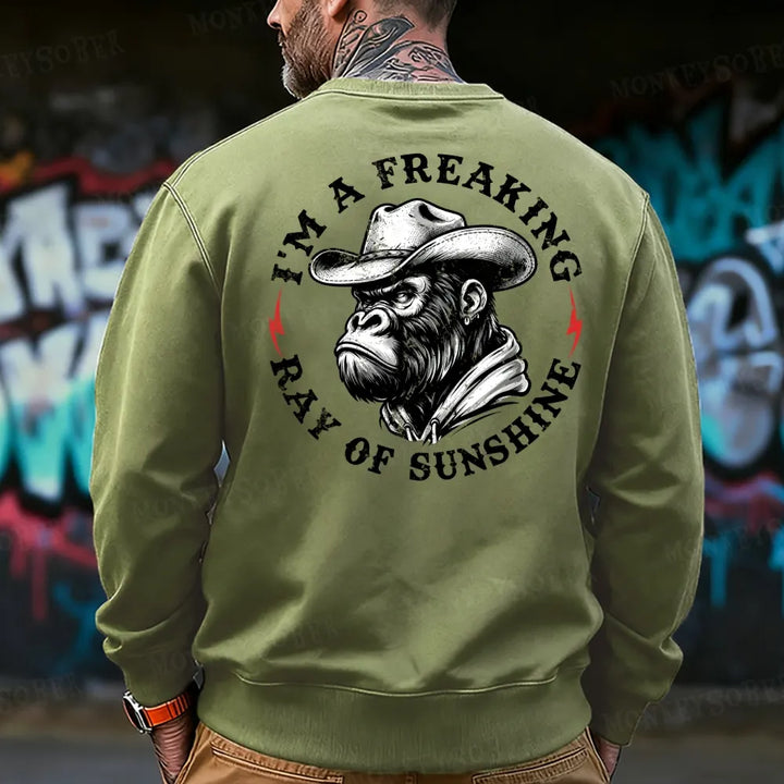 I'm A Freaking Ray Of Sunshine Sweatshirt