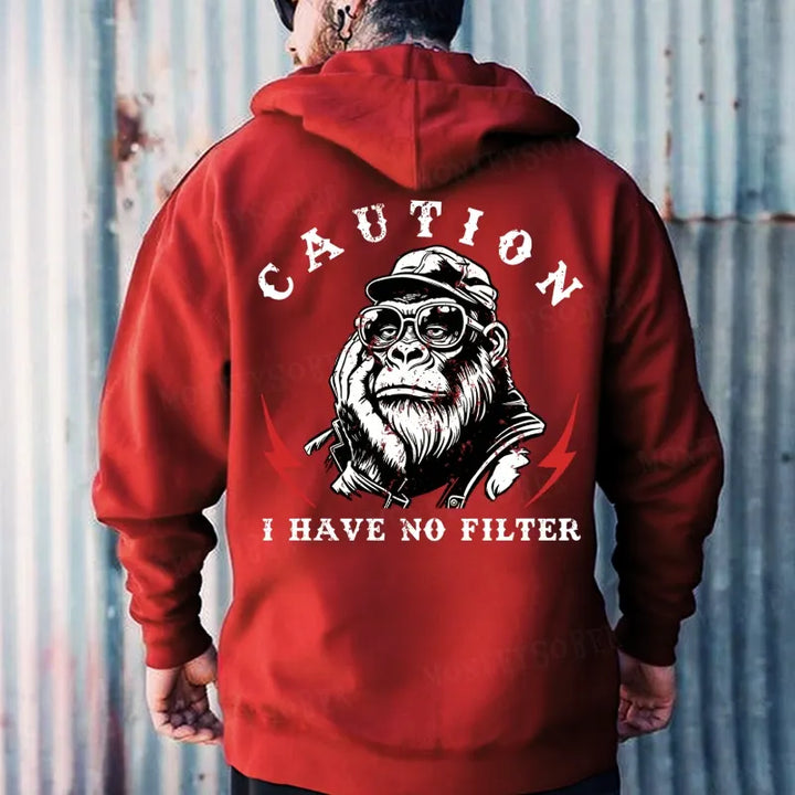 Caution I Have No Filter  Hoodies