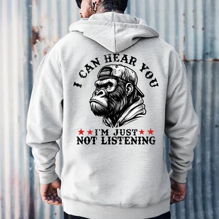I Can Hear You I Am Just Not Listening Hoodies