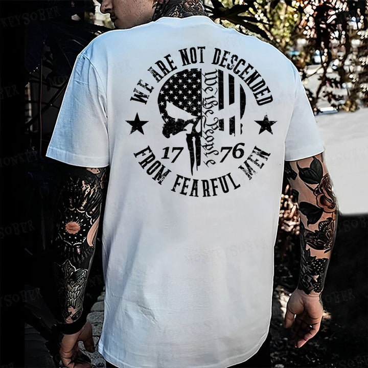 We Are Not Descended From Fearful Men Monkey T-shirt