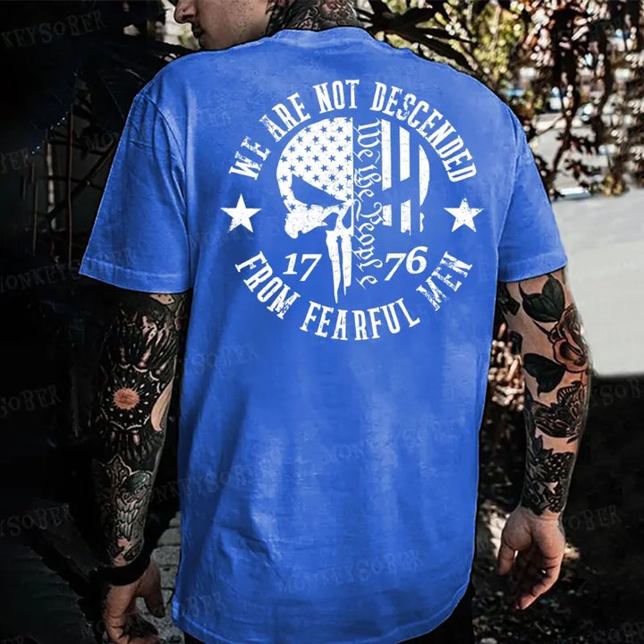 We Are Not Descended From Fearful Men Monkey T-shirt