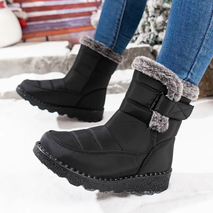 Women's Insulated Ankle Snow Boots – Stylish, Warm & Practical Cold-Weather Footwear