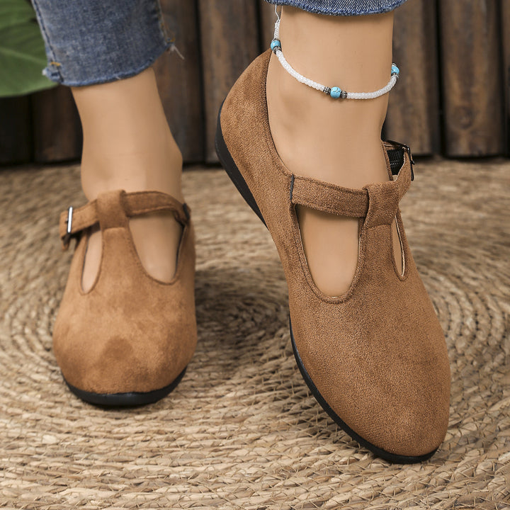 Women's Platform Wedge Shoes – Comfortable Everyday Slip-On Flats